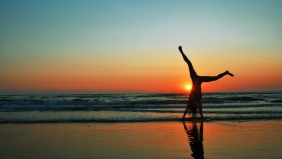Still Working on my Handstand. Still Missing Dad.